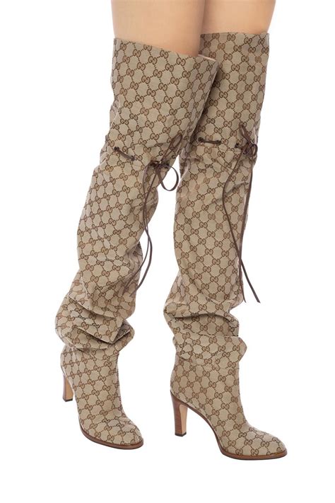 fake gucci thigh high boots|gucci thigh high boots sale.